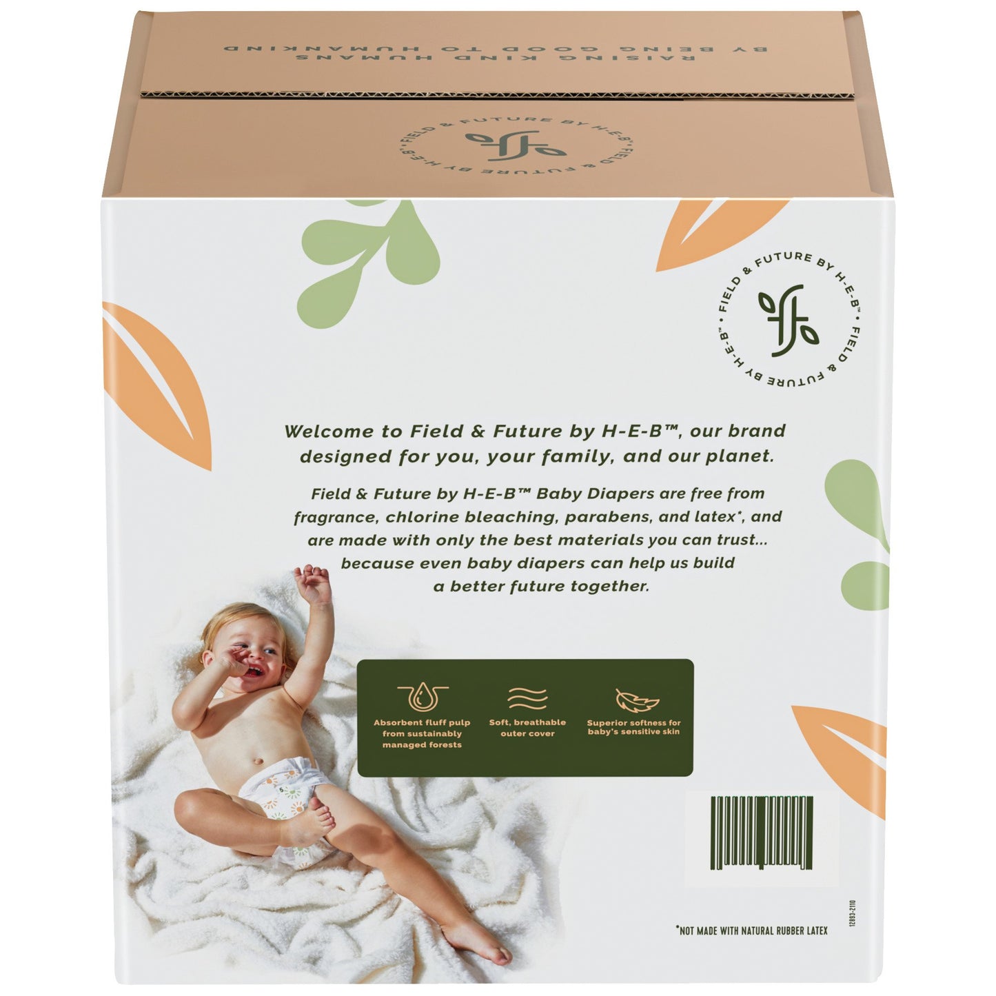 Field & Future by H-E-B Plus Pack Baby Diapers  - Size 5