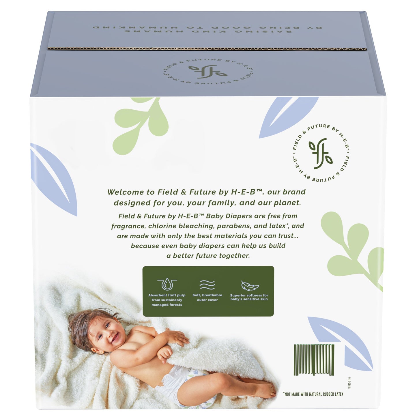 Field & Future by H-E-B Plus Pack Baby Diapers  - Size 4