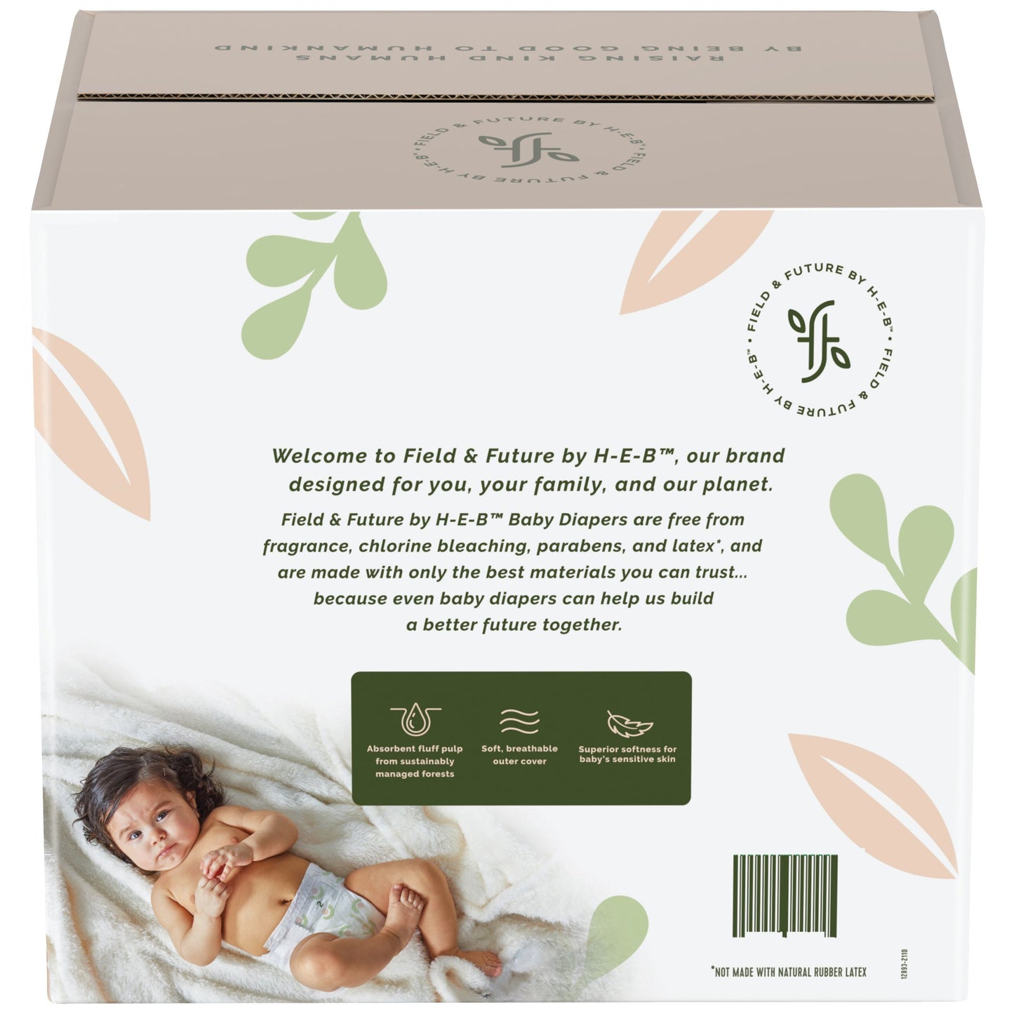 Field & Future by H-E-B Medium Pack Baby Diapers - Size 2