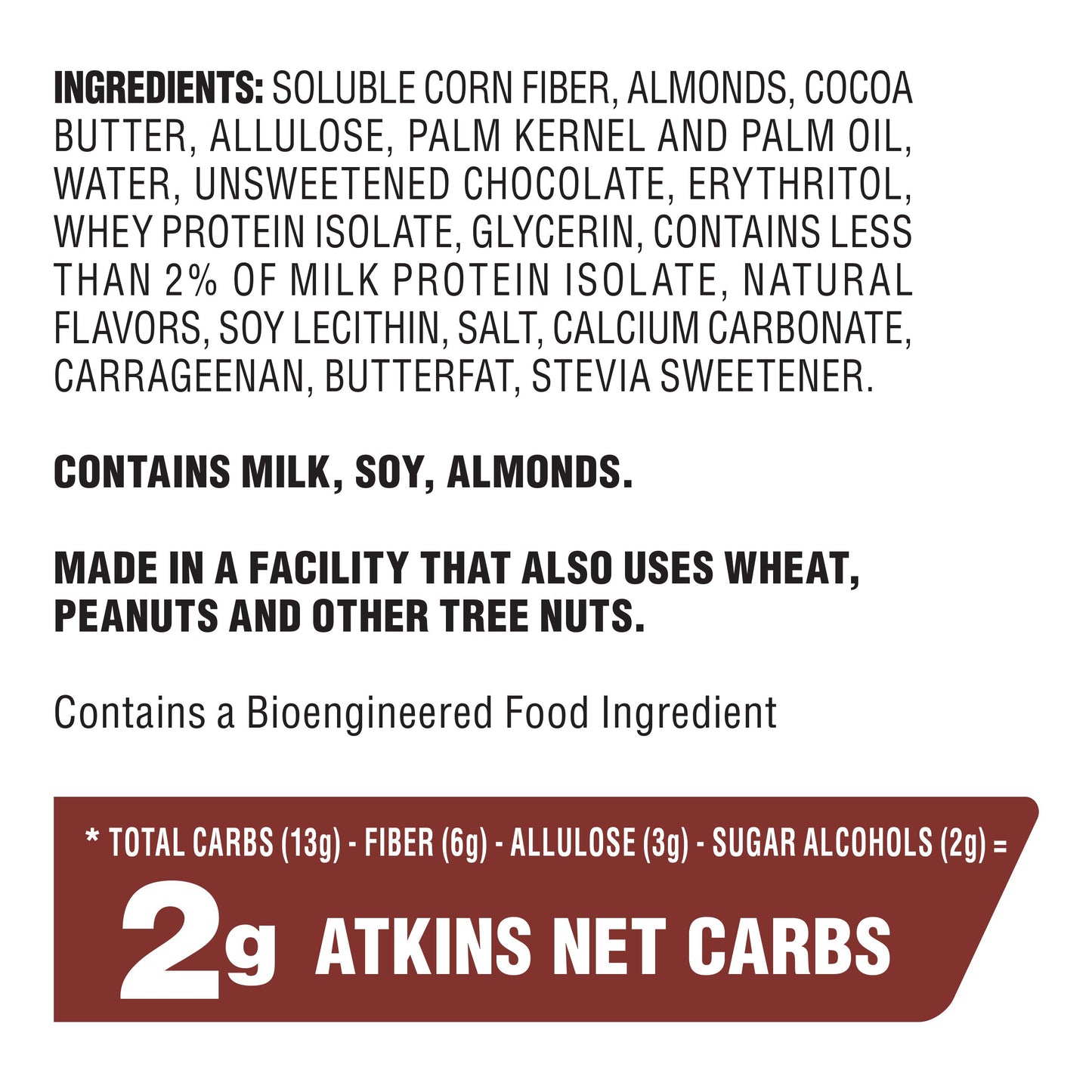 Atkins Keto Caramel Almond Clusters