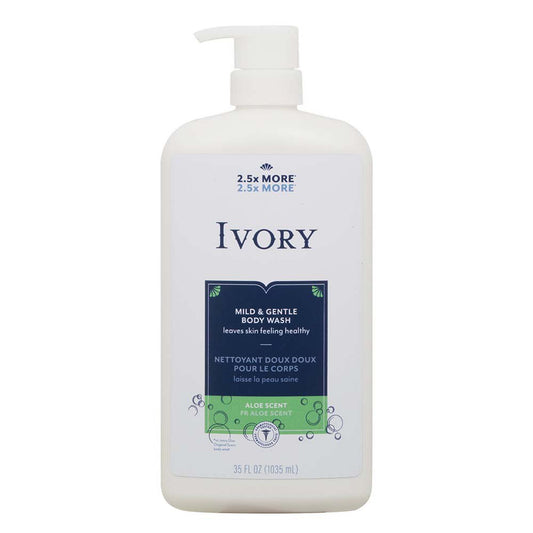 Ivory Mild & Gentle Body Wash - Aloe