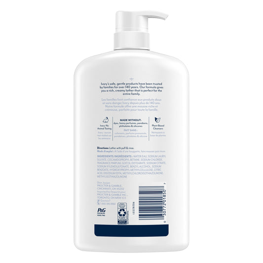 Ivory Mild & Gentle Body Wash - Coconut