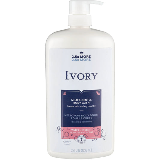 Ivory Mild & Gentle Body Wash - Water Lily
