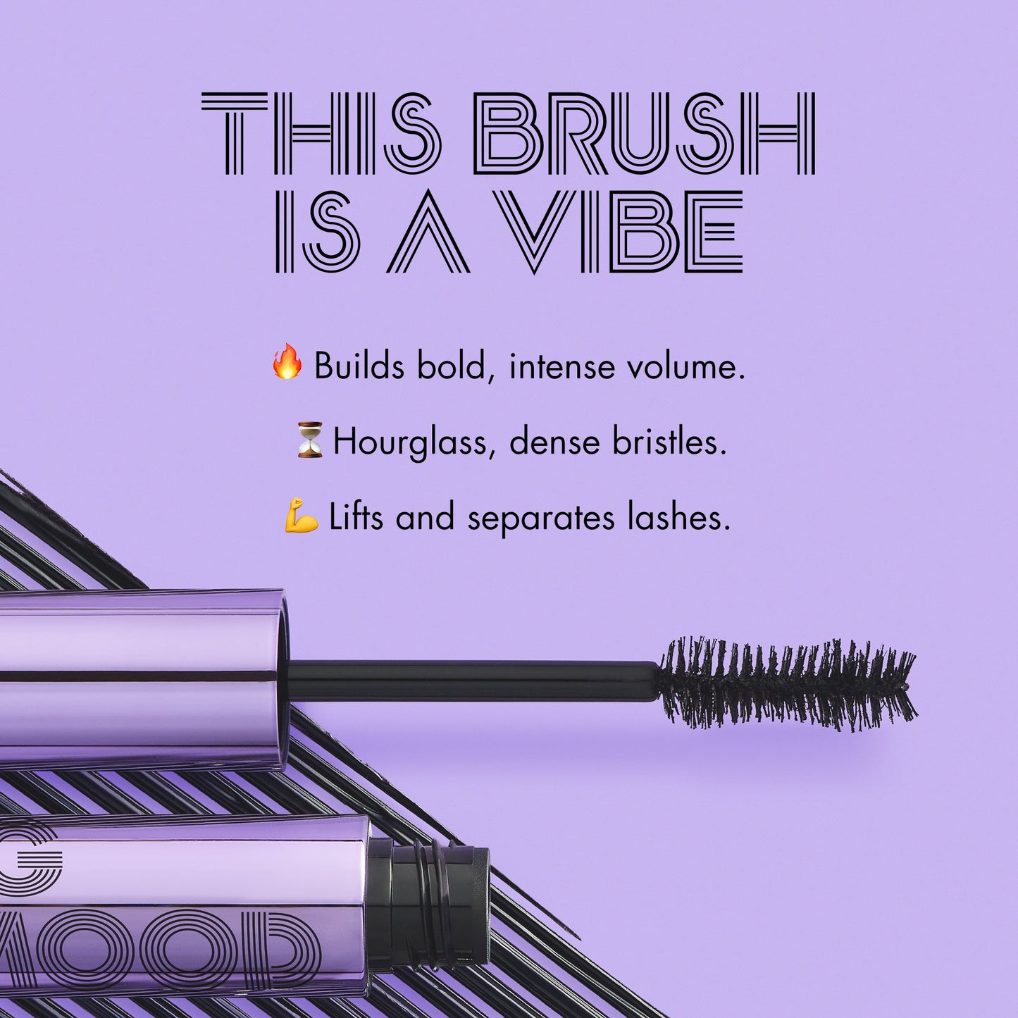 e.l.f. Big Mood Mega Volume & Lifting Mascara - Pitch Black