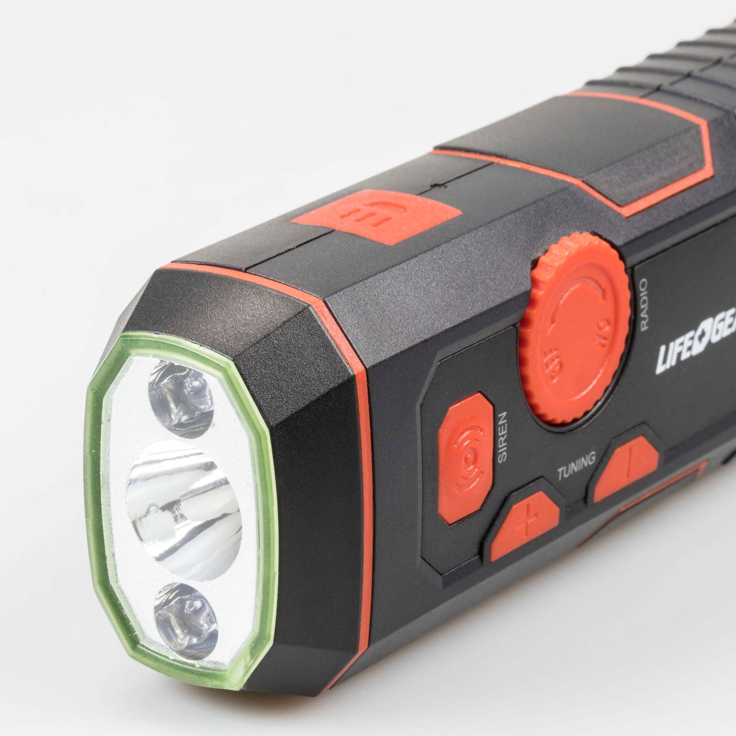 Life Gear StormProof Crank USB Radio Flashlight