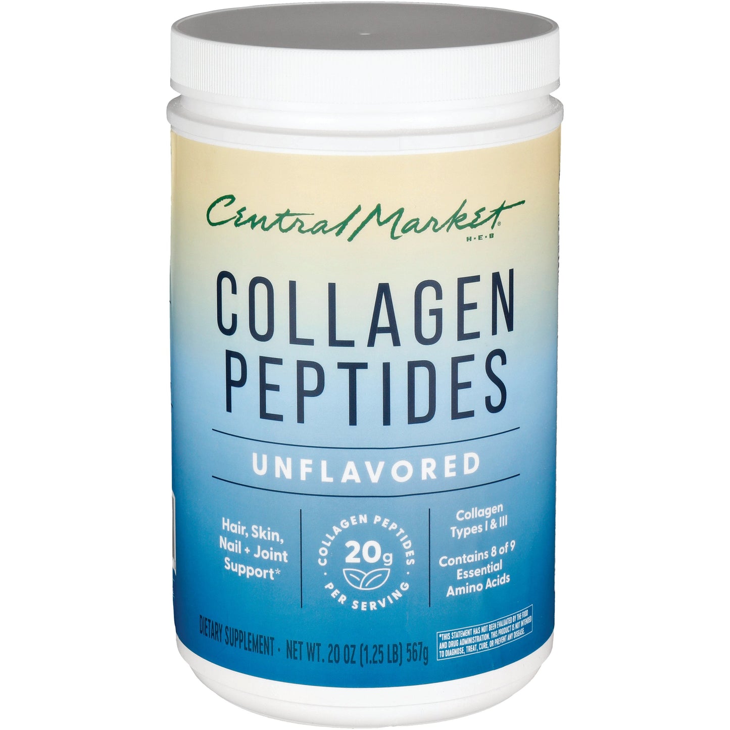 Central Market Collagen Peptides - Unflavored
