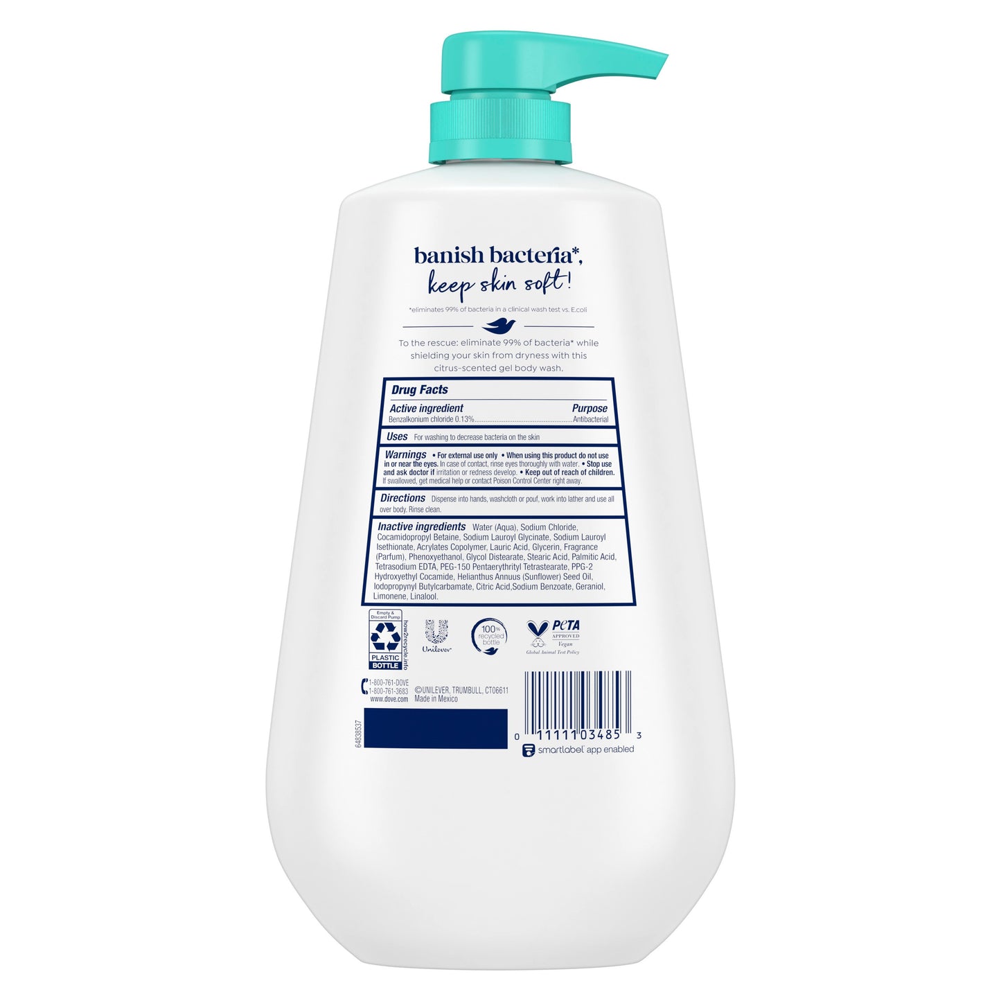 Dove Antibacterial Body Wash