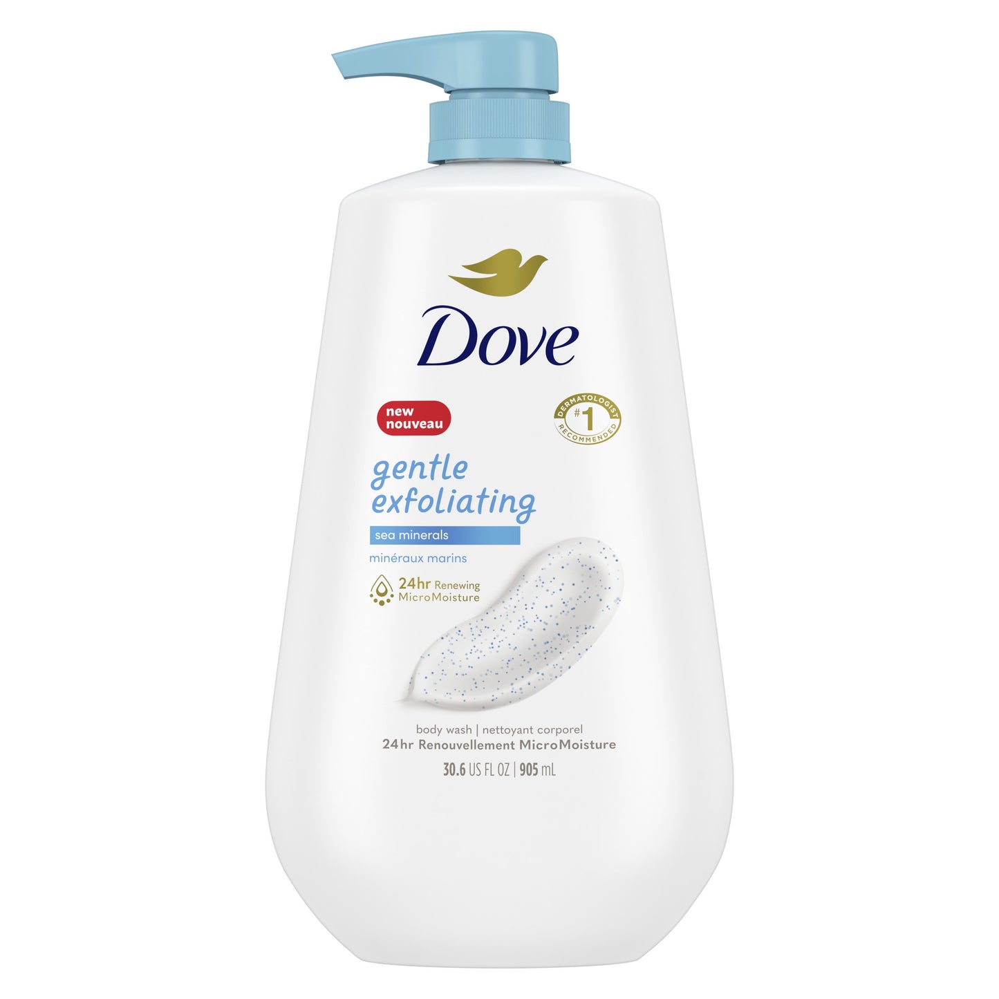 Dove Gentle Exfoliating Body Wash - Sea Minerals
