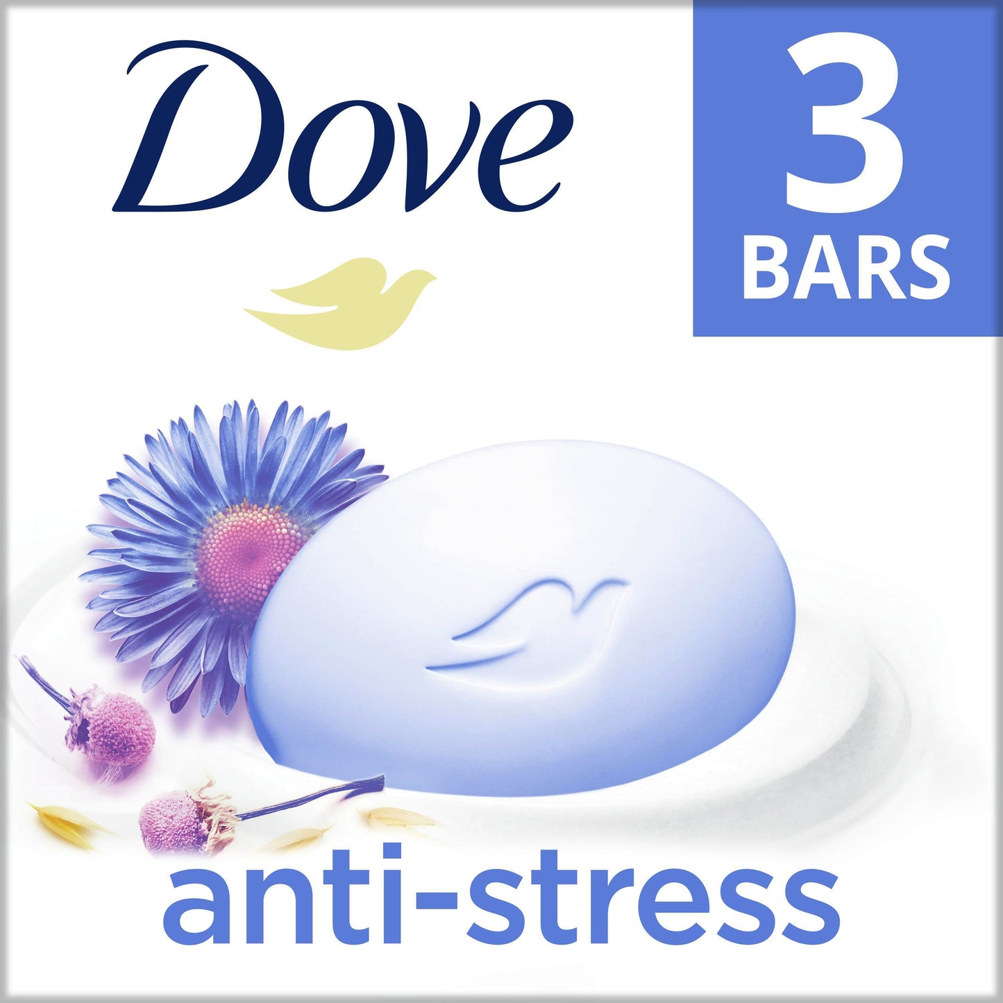 Dove Beauty Bar Gentle Cleanser Anti-Stress Cream Bar 3.17 oz