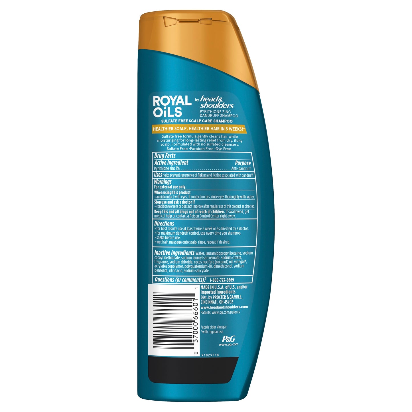 Head & Shoulders Royal Oils Scalp Care Shampoo