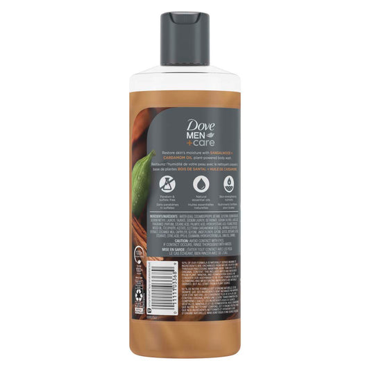 Dove Men+Care Restoring Body Wash - Sandalwood + Cardamom Oil