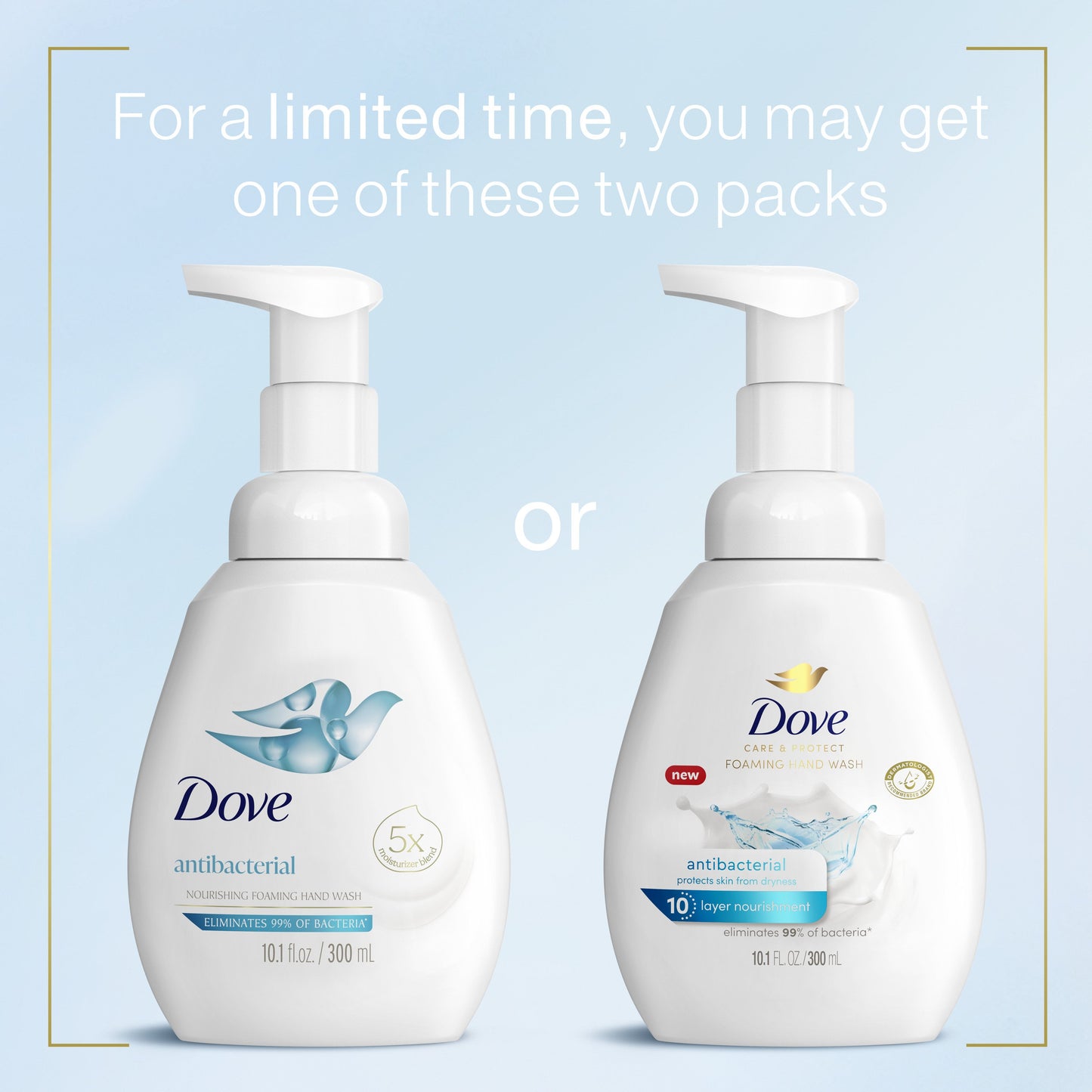 Dove Care & Protect Foaming Hand Wash