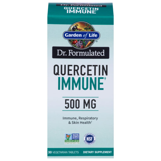 Garden of Life Dr. Formulated Quercetin Immune 500mg Tablets