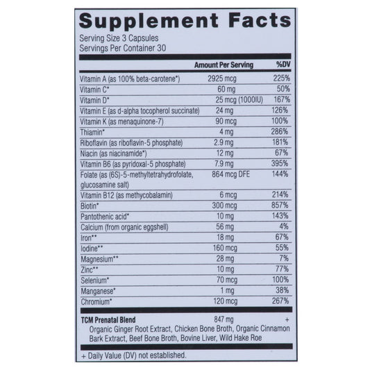 Ancient Nutrition Prenatal Multivitamin Capsules