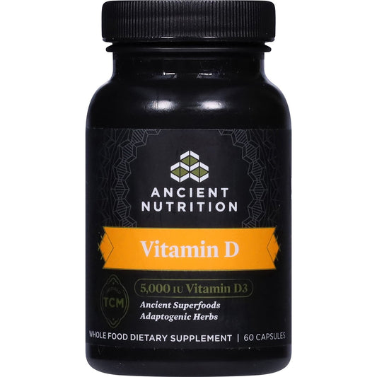 Ancient Nutrition Vitamin D Capsules