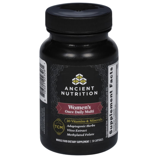 Ancient Nutrition Women's Once Daily Multivitamin Capsules
