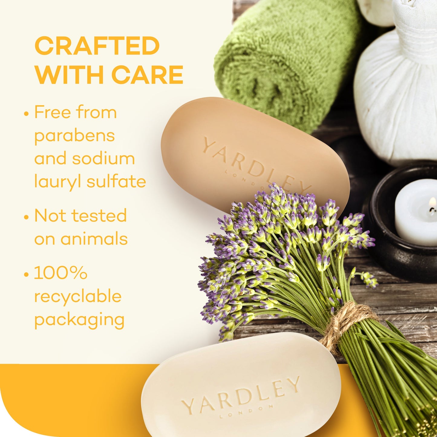 Yardley London Vitamin C Nourishing Bath Bar