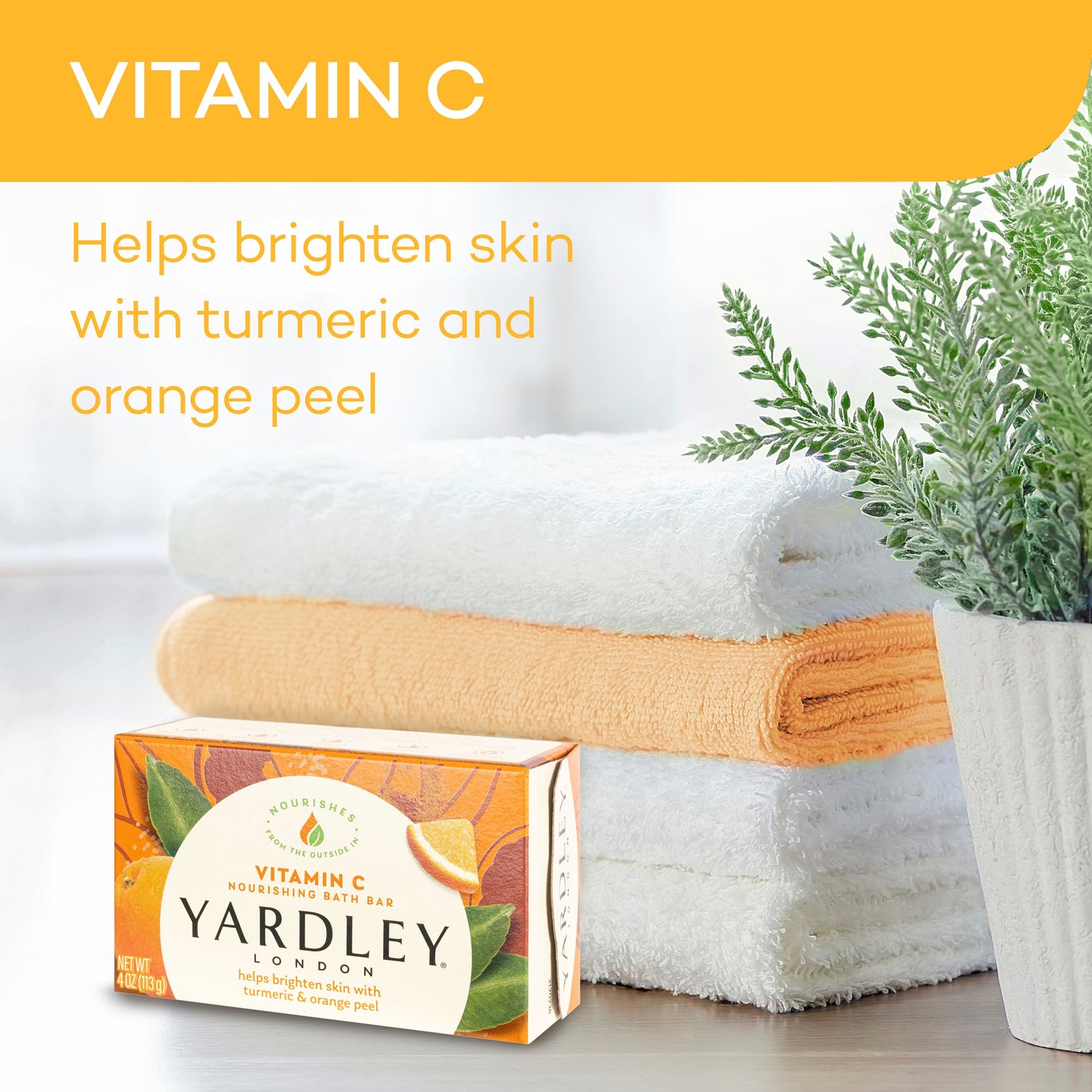 Yardley London Vitamin C Nourishing Bath Bar