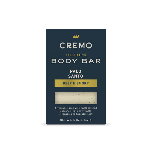 Cremo Exfoliating Body Bar - Palo Santo