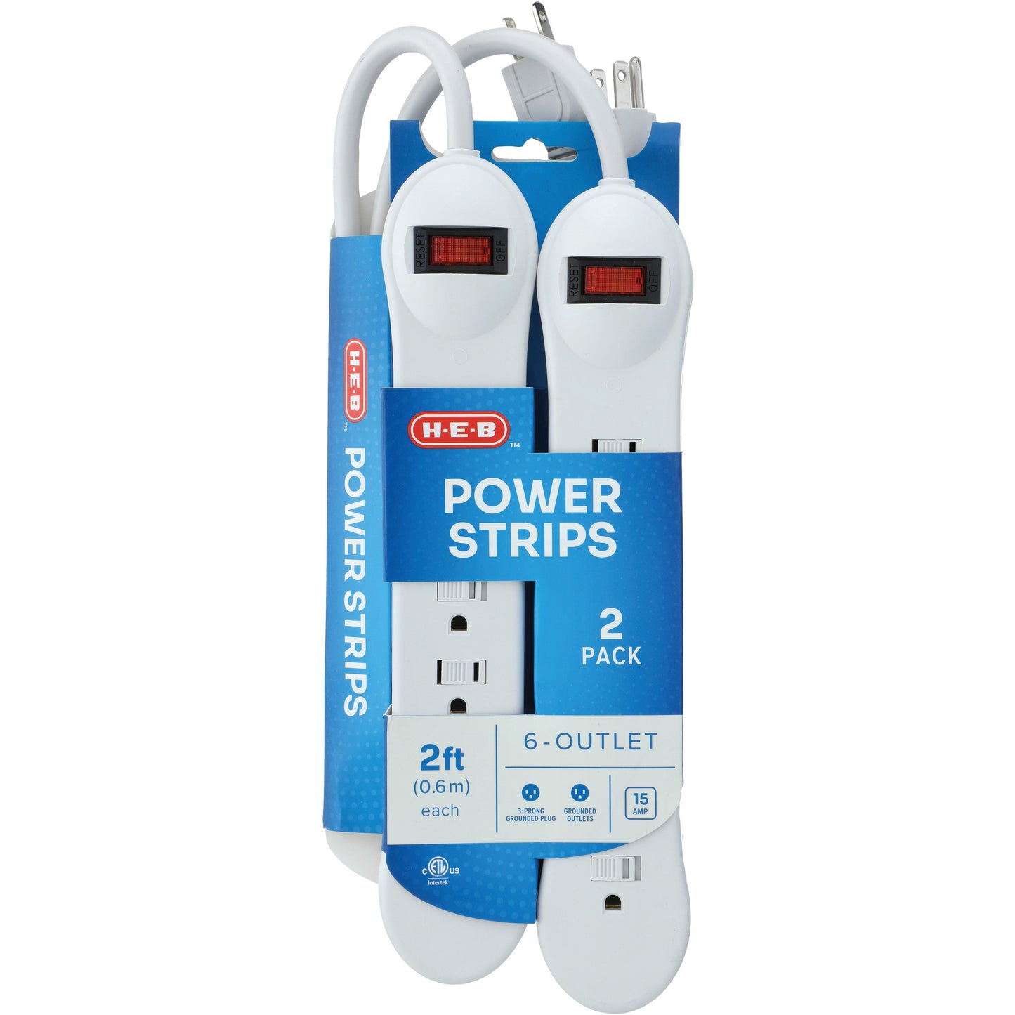 H-E-B 3-Outlet Power Strips