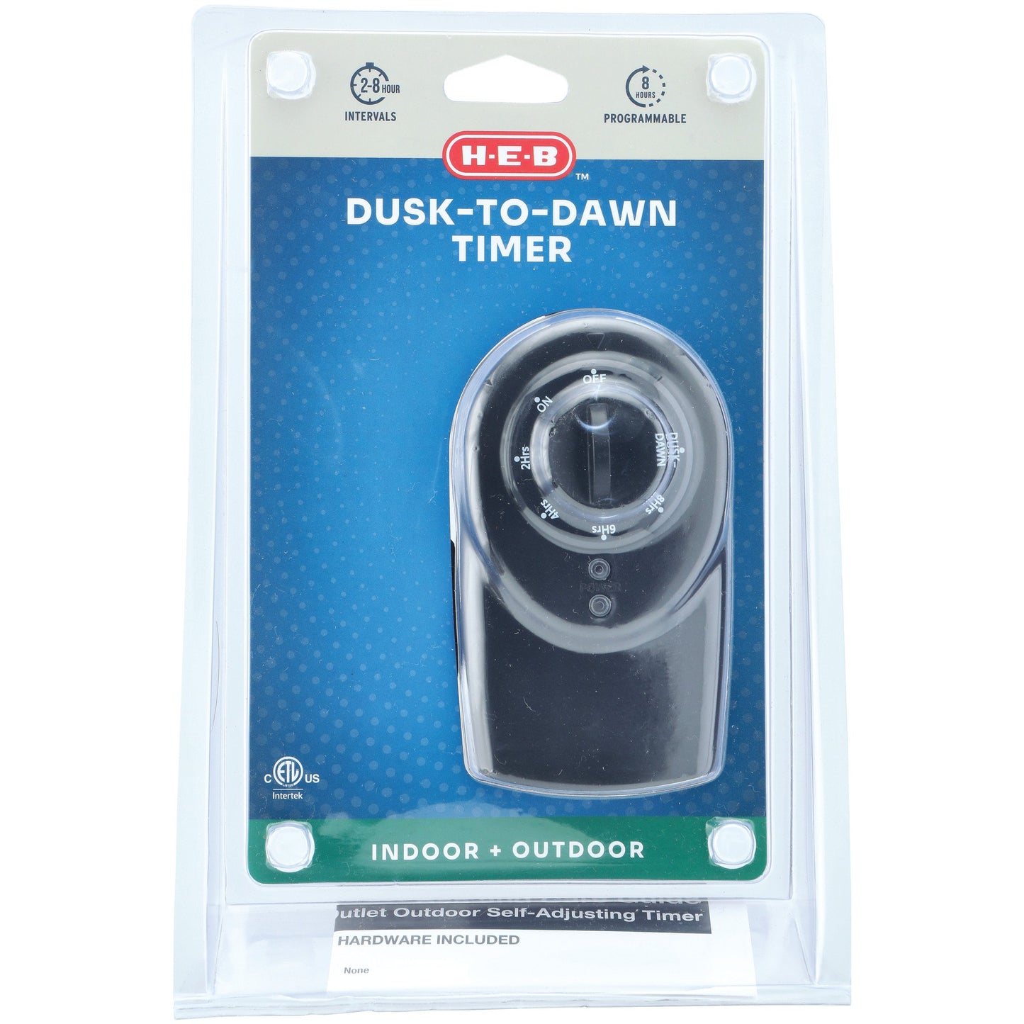 H-E-B Indoor + Outdoor Dusk-To-Dawn Timer