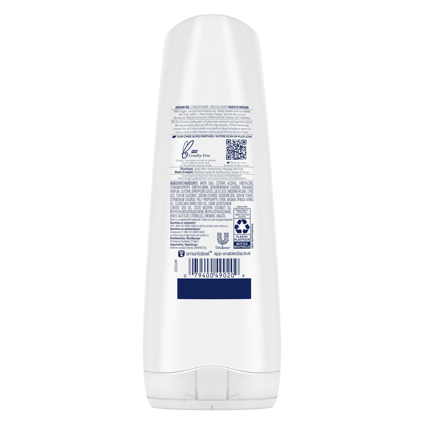 Dove Conditioner - Argan Oil & Damage Repair