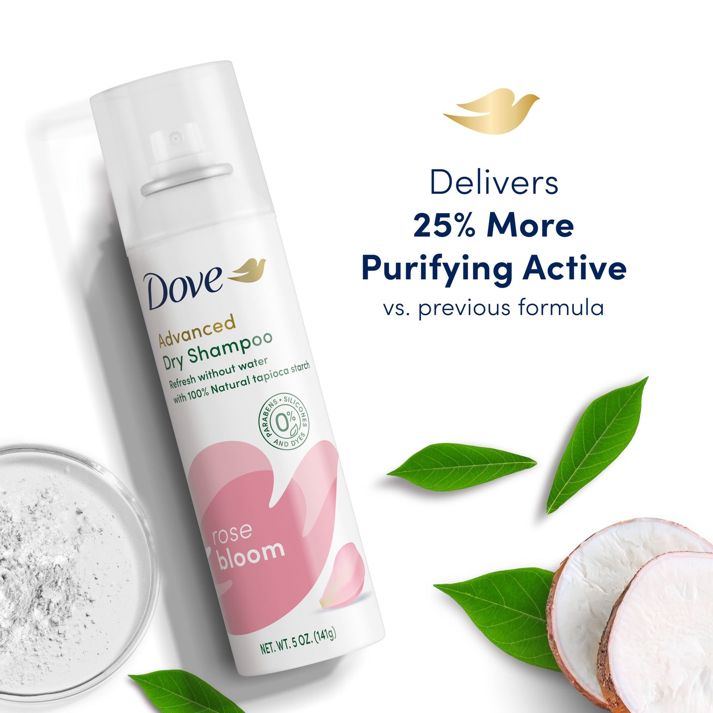 Dove Dry Shampoo - Rose Bloom