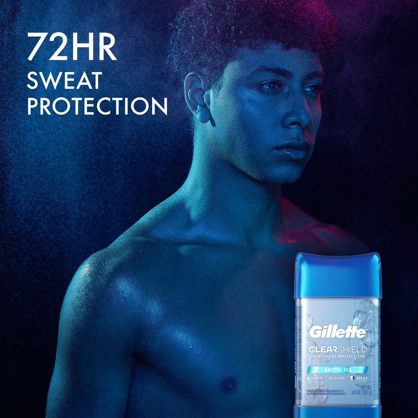 Gillette Clear Shield Gel Antiperspirant Deodorant - Arctic Ice