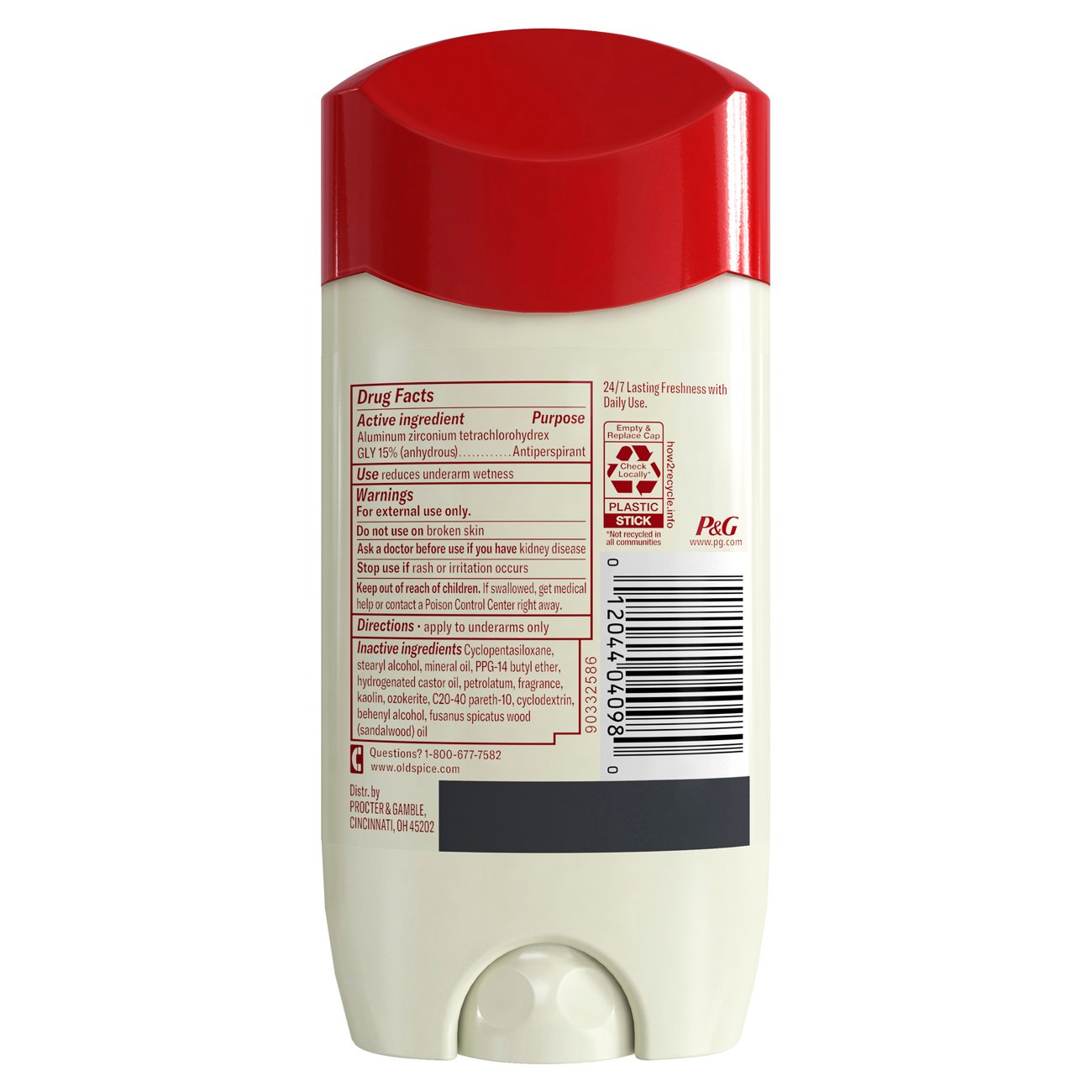 Old Spice Antiperspirant & Deodorant - Timber with Sandalwood