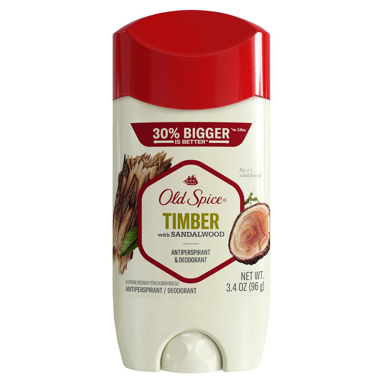 Old Spice Antiperspirant & Deodorant - Timber with Sandalwood