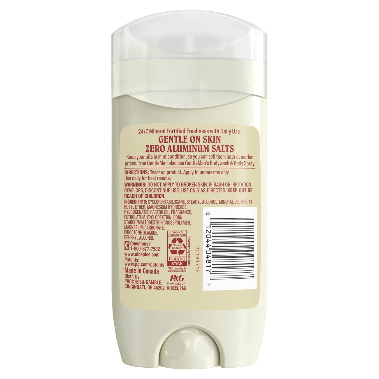 Old Spice GentleMan's Collection Deodorant - Lavender & Mint