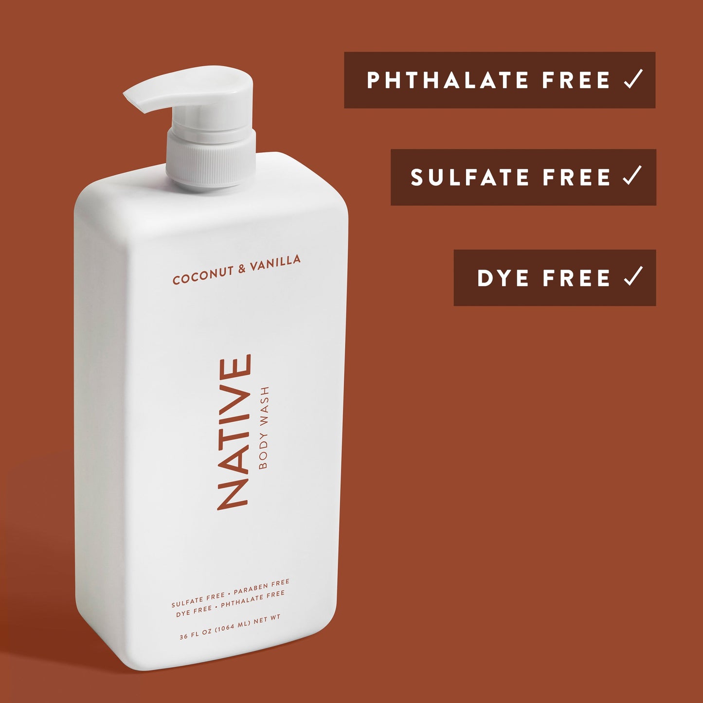 Native Body Wash - Coconut & Vanilla