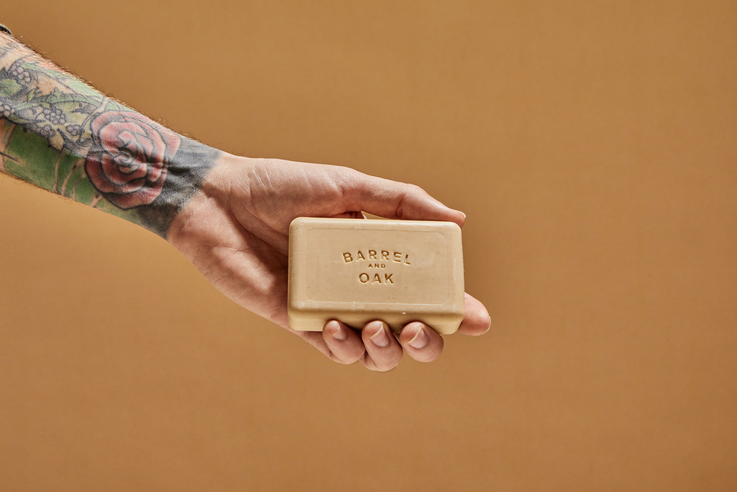 Barrel and Oak Exfoliating Bar Soap - Spiced Sandalwood