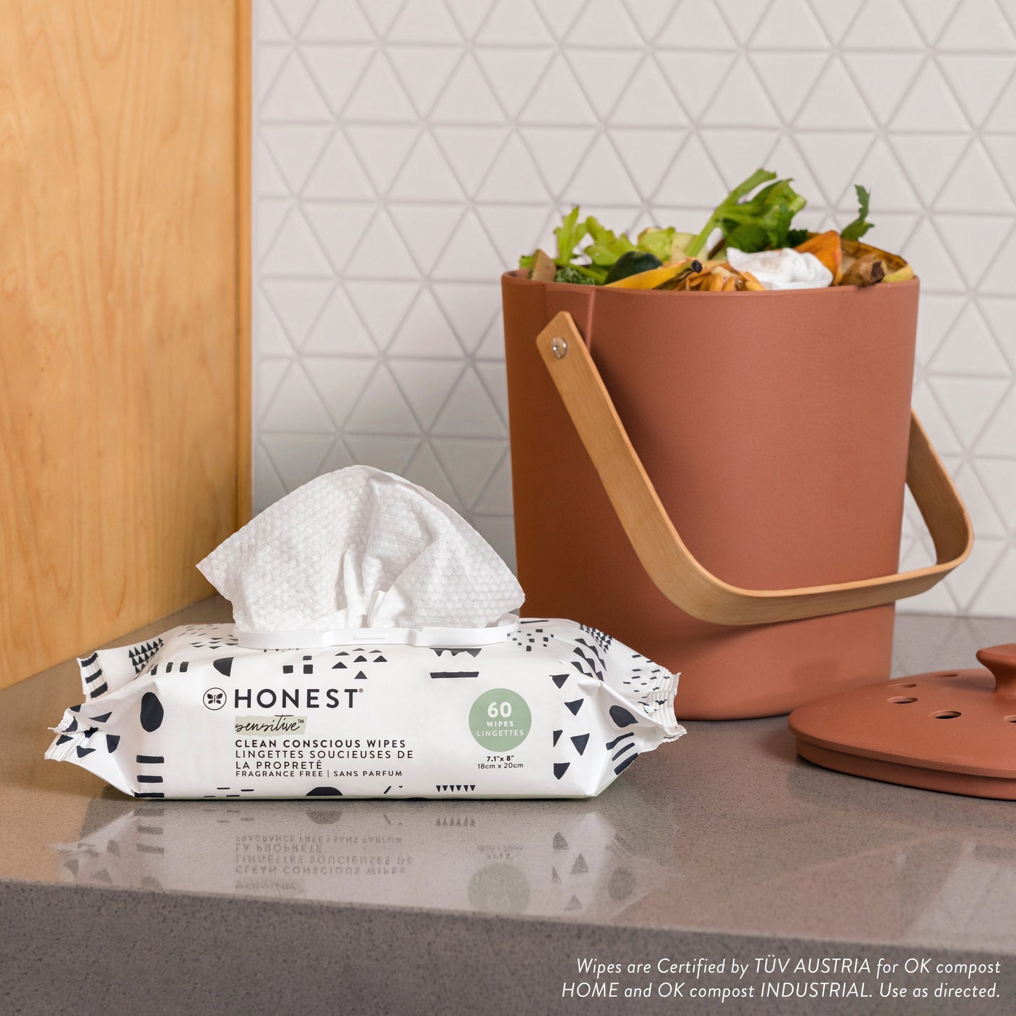 The Honest Company Sensitive Baby Wipes - Fragrance Free
