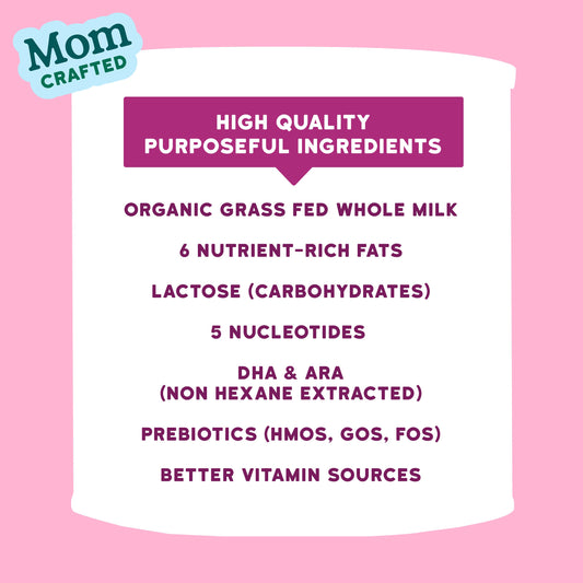 Serenity Kids A2 Grass Fed Whole Milk Toddler Formula