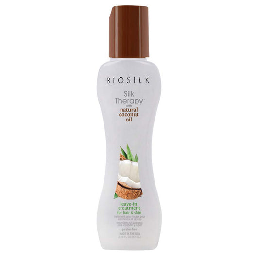 Biosilk Silk Therapy & Natural Coconut Oil Leave In Treatment