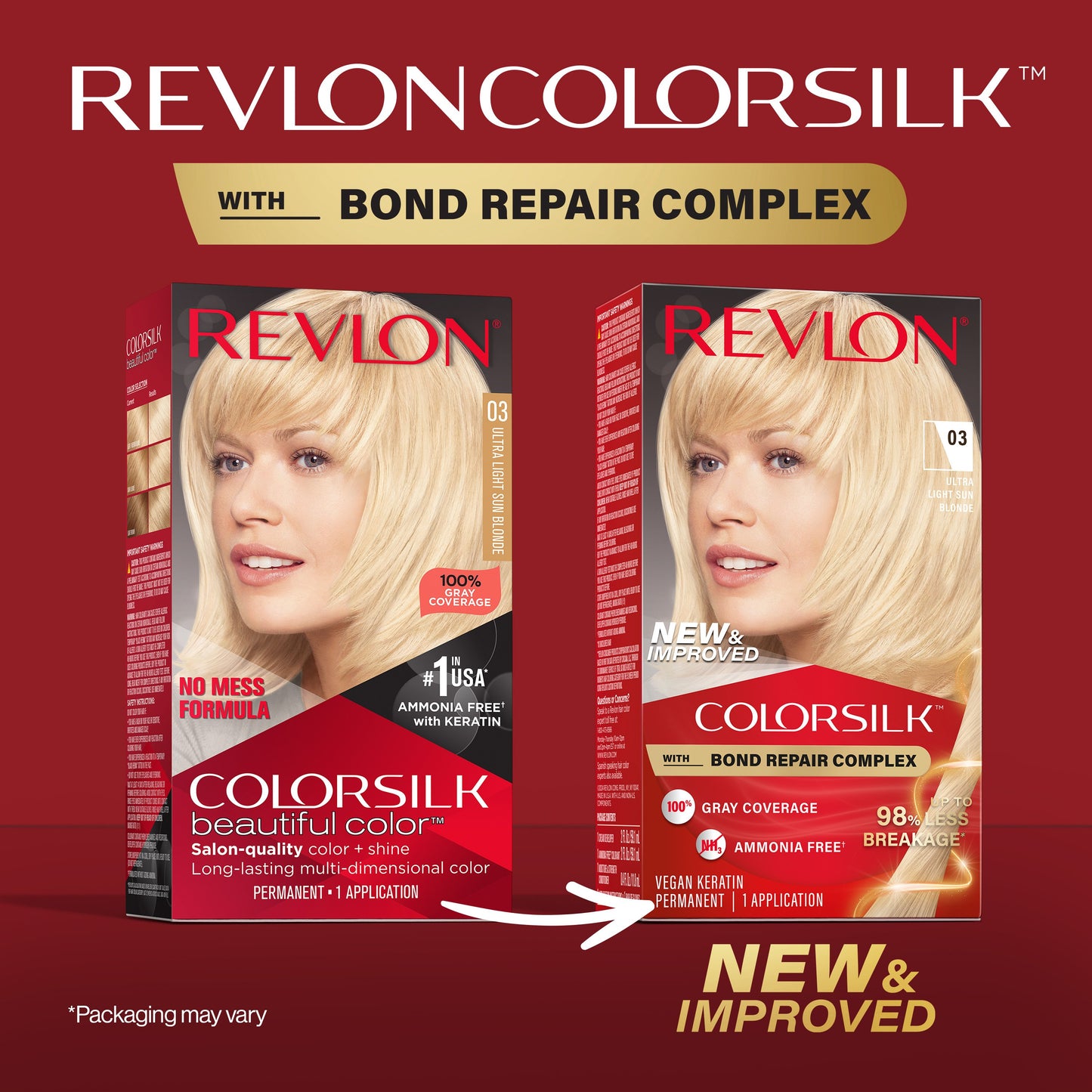 Revlon ColorSilk Hair Color - 03 Ultra Light Sun Blonde