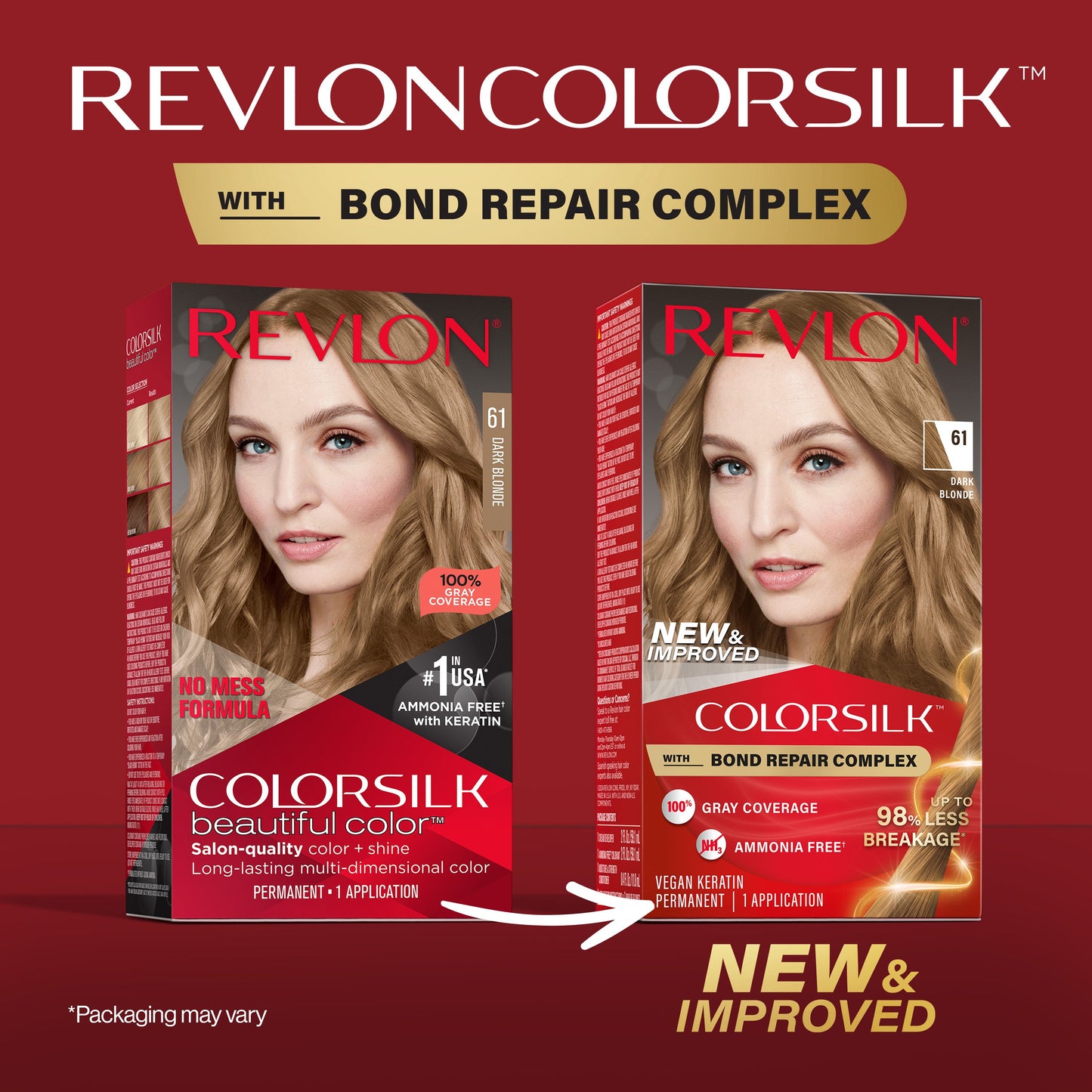 Revlon ColorSilk Hair Color - 061 Dark Blonde