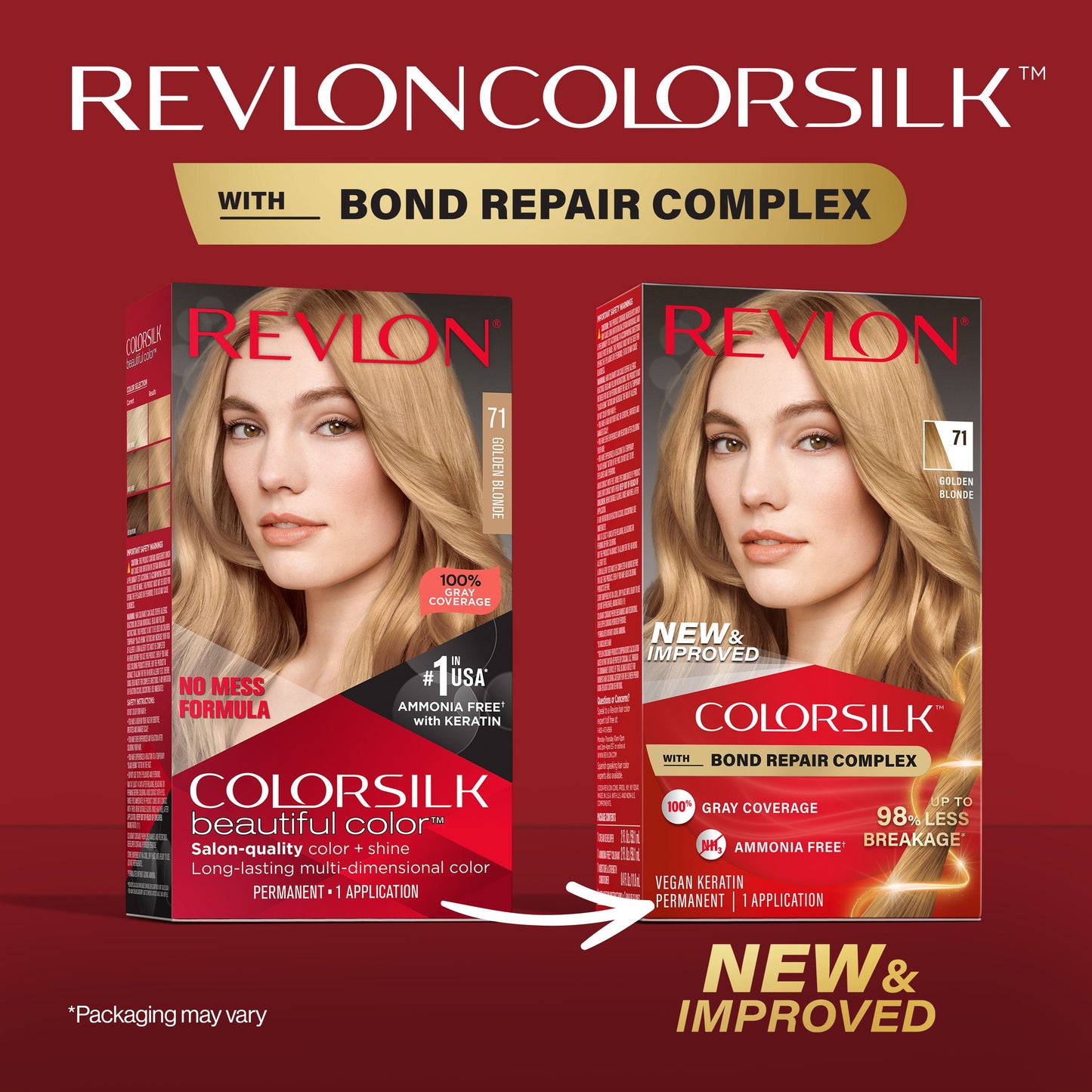 Revlon ColorSilk Hair Color - 71 Golden Blonde