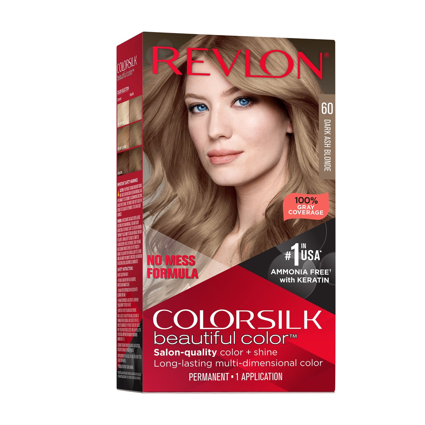 Revlon ColorSilk Hair Color 060 Dark Ash Blonde
