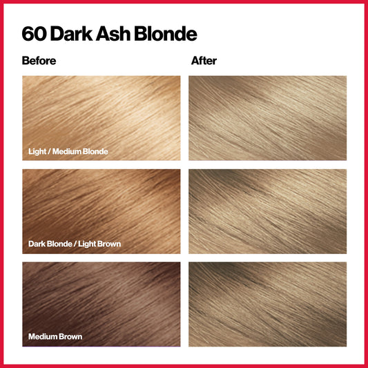 Revlon ColorSilk Hair Color 060 Dark Ash Blonde