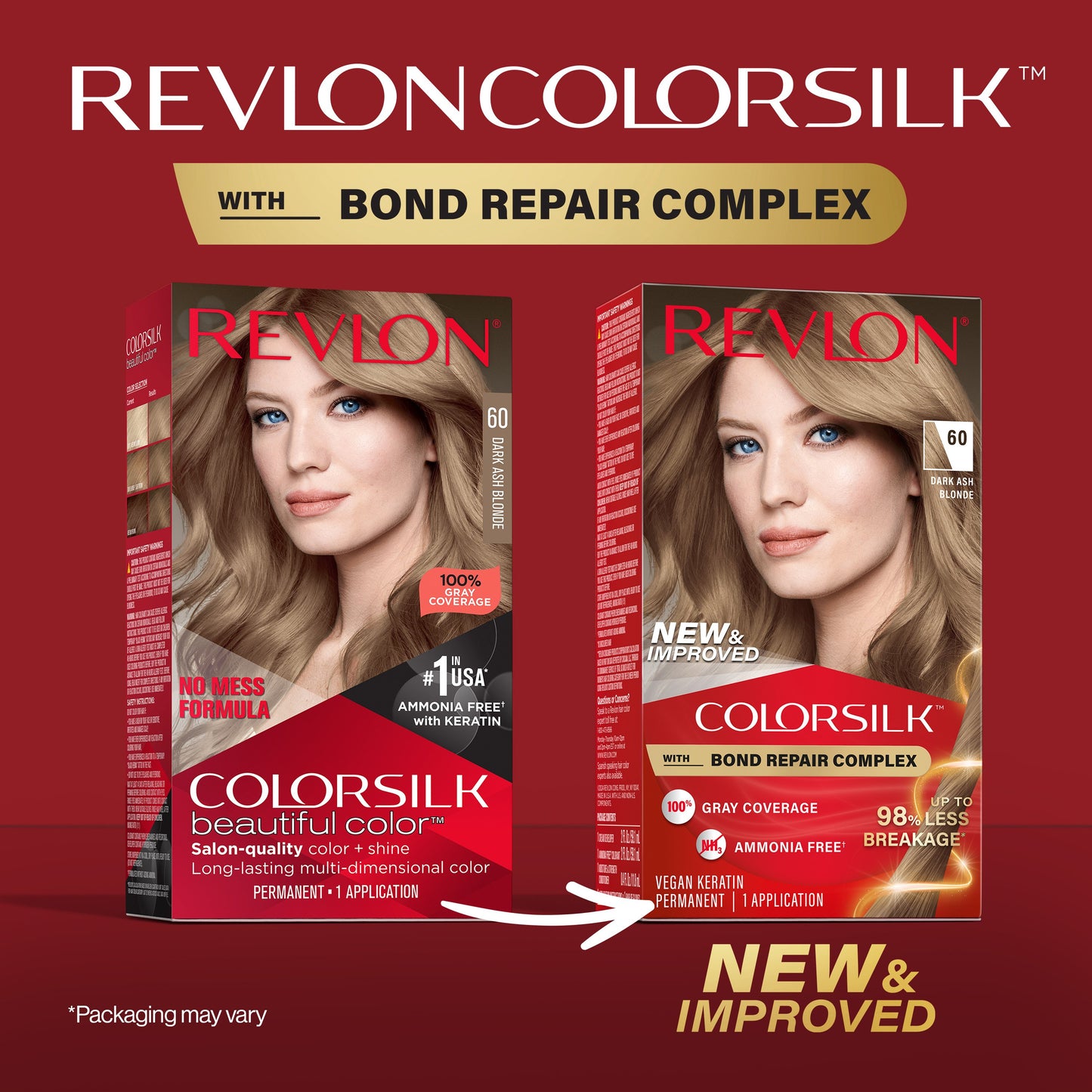 Revlon ColorSilk Hair Color 060 Dark Ash Blonde