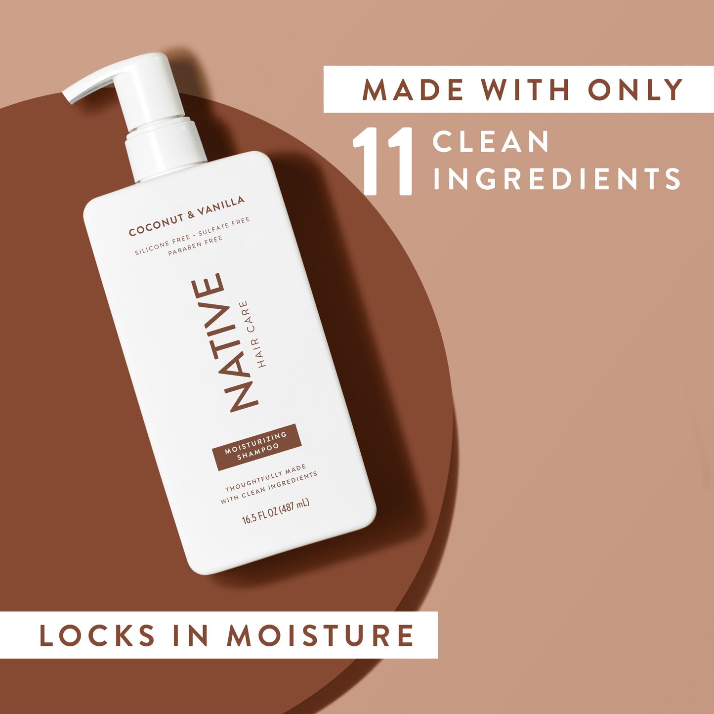 Native Moisturizing Shampoo - Coconut & Vanilla