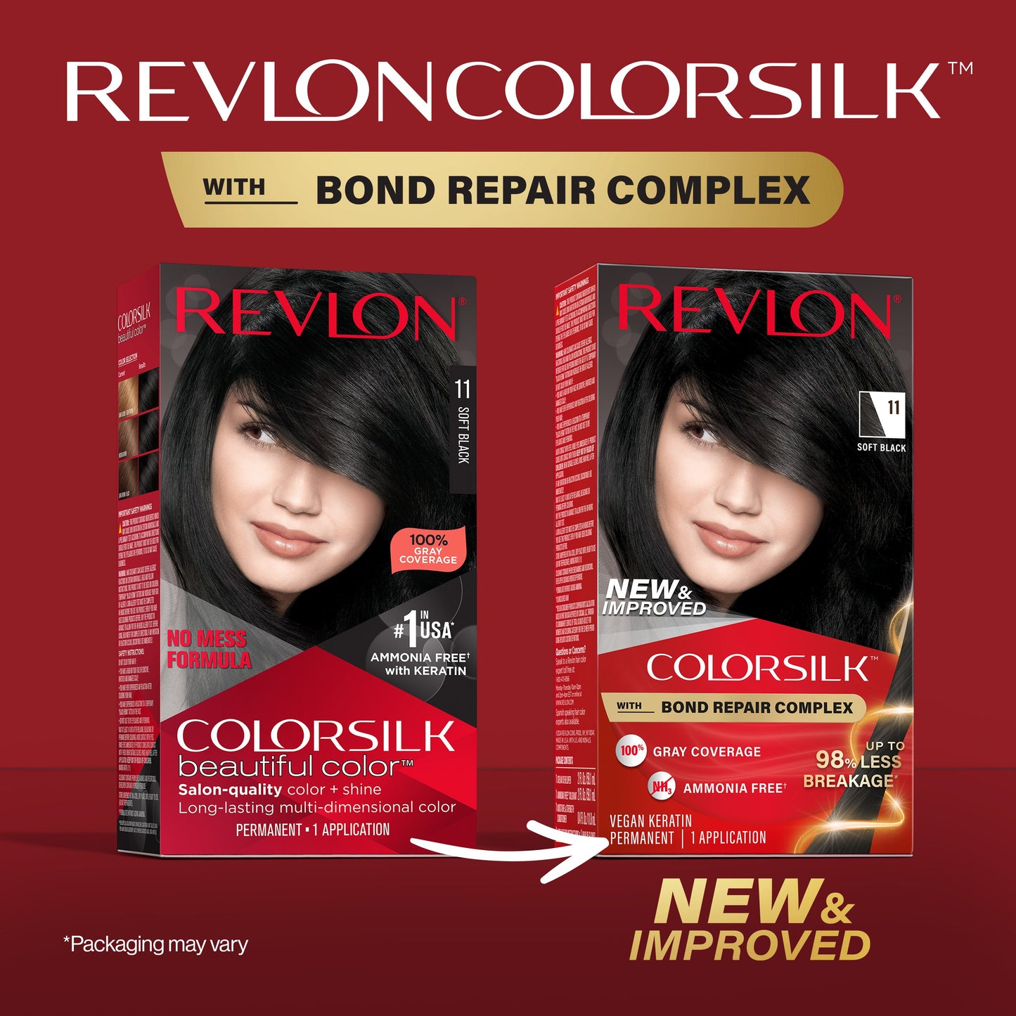 Revlon ColorSilk Hair Color - 11 Soft Black