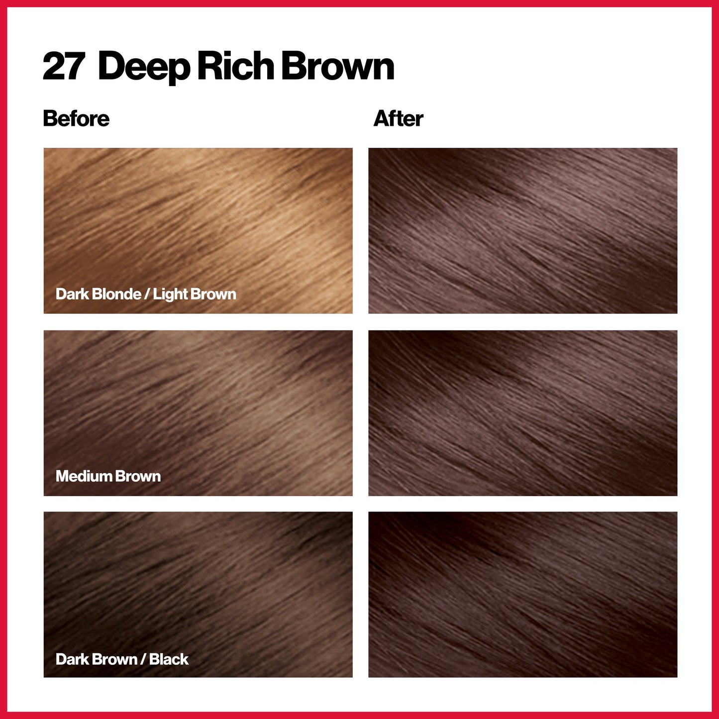 Revlon ColorSilk Hair Color - 27 Deep Rich Brown