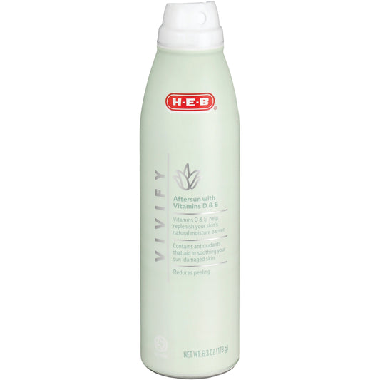 H-E-B Vivify Aftersun Spray with Vitamins D & E