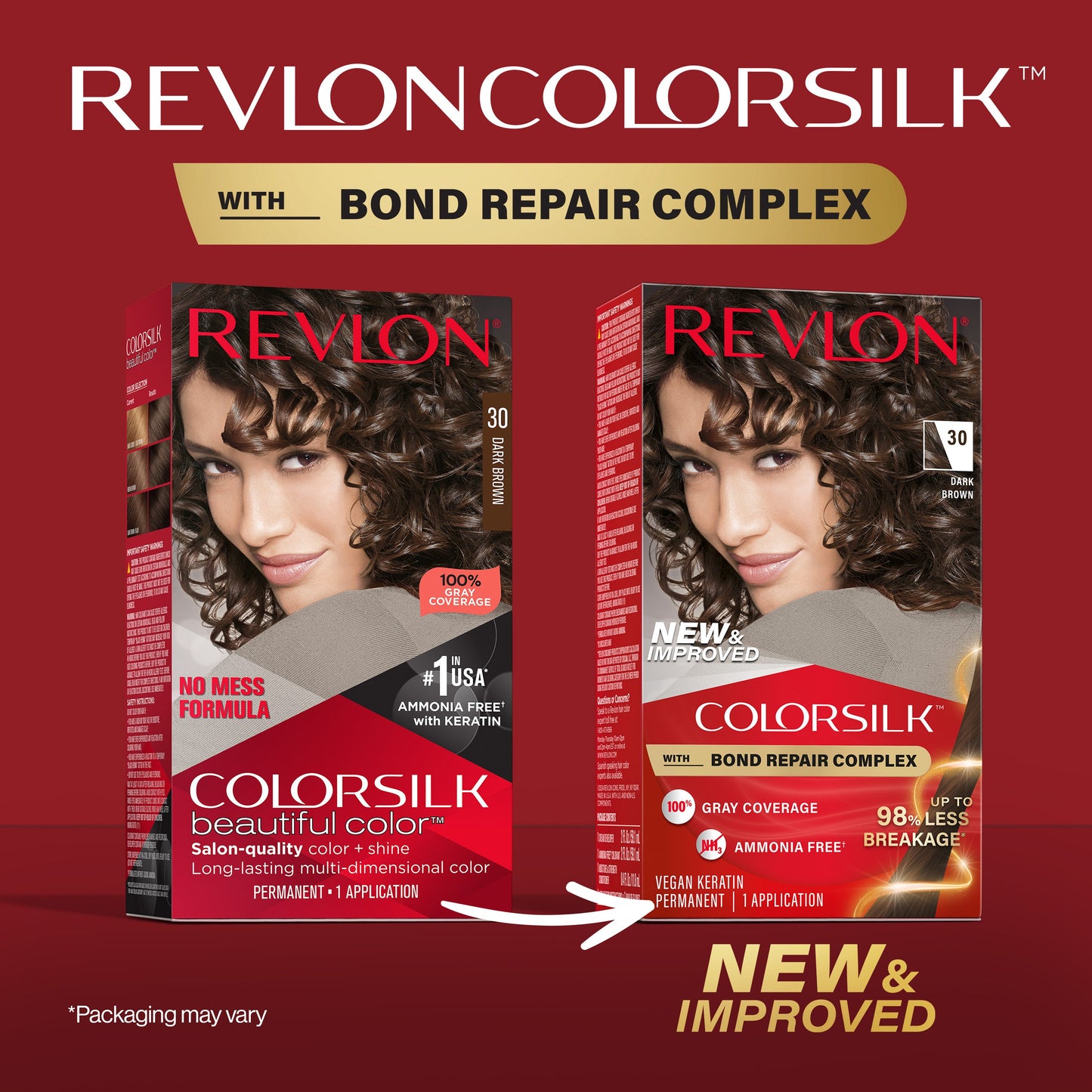 Revlon ColorSilk Hair Color - 30 Dark Brown