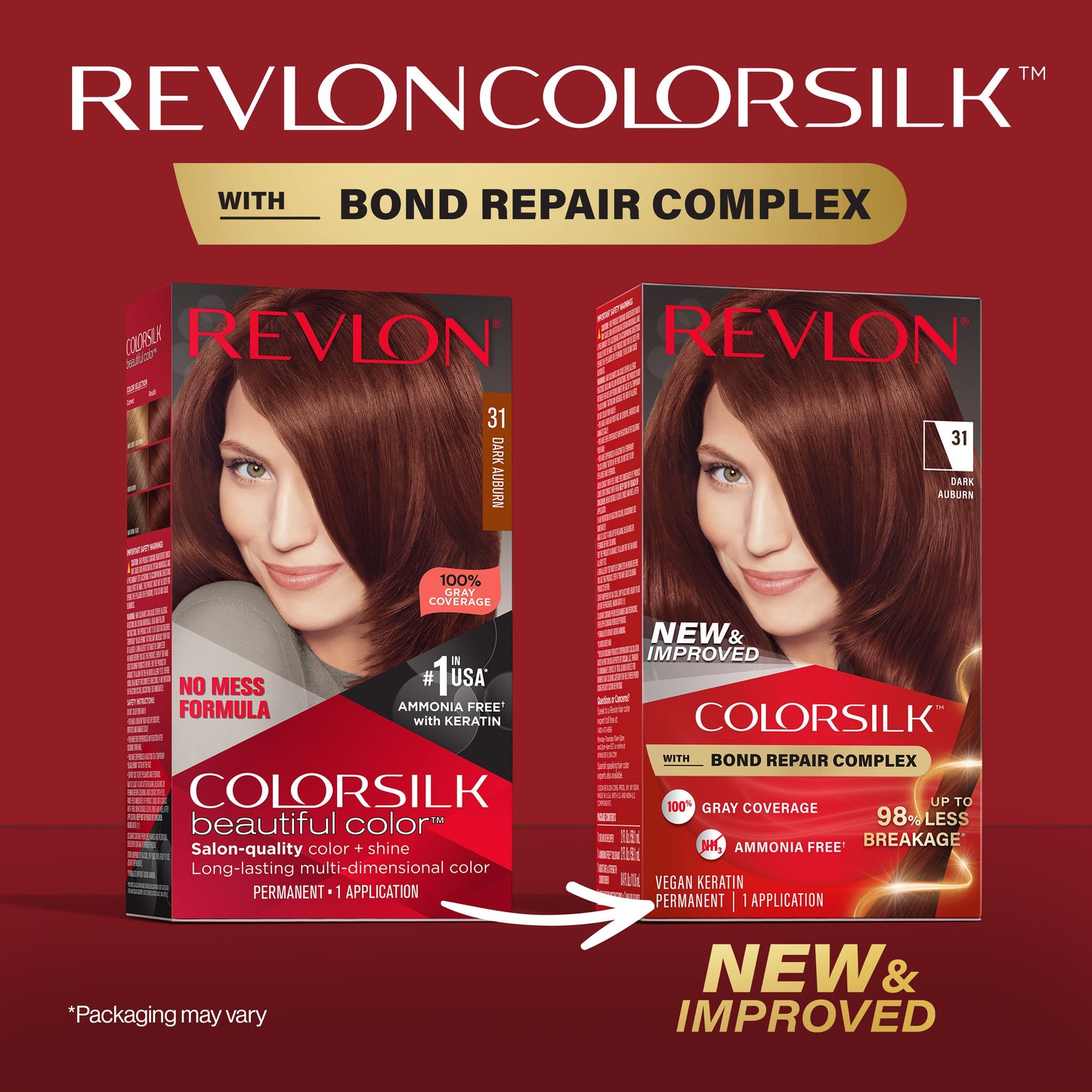 Revlon ColorSilk Hair Color - 31 Dark Auburn