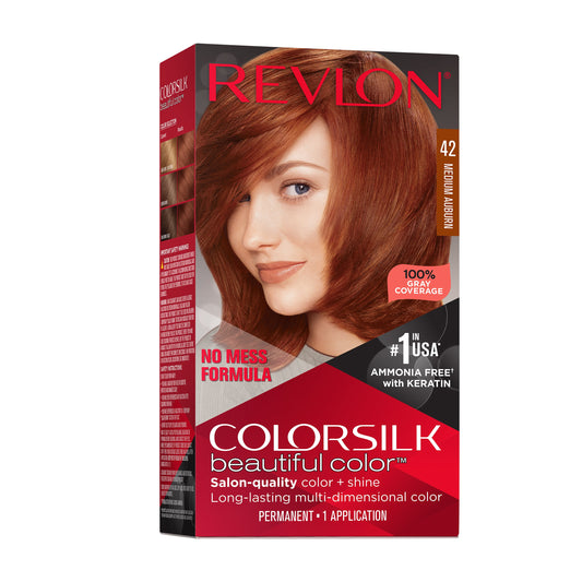 Revlon ColorSilk Hair Color - 42 Medium Auburn