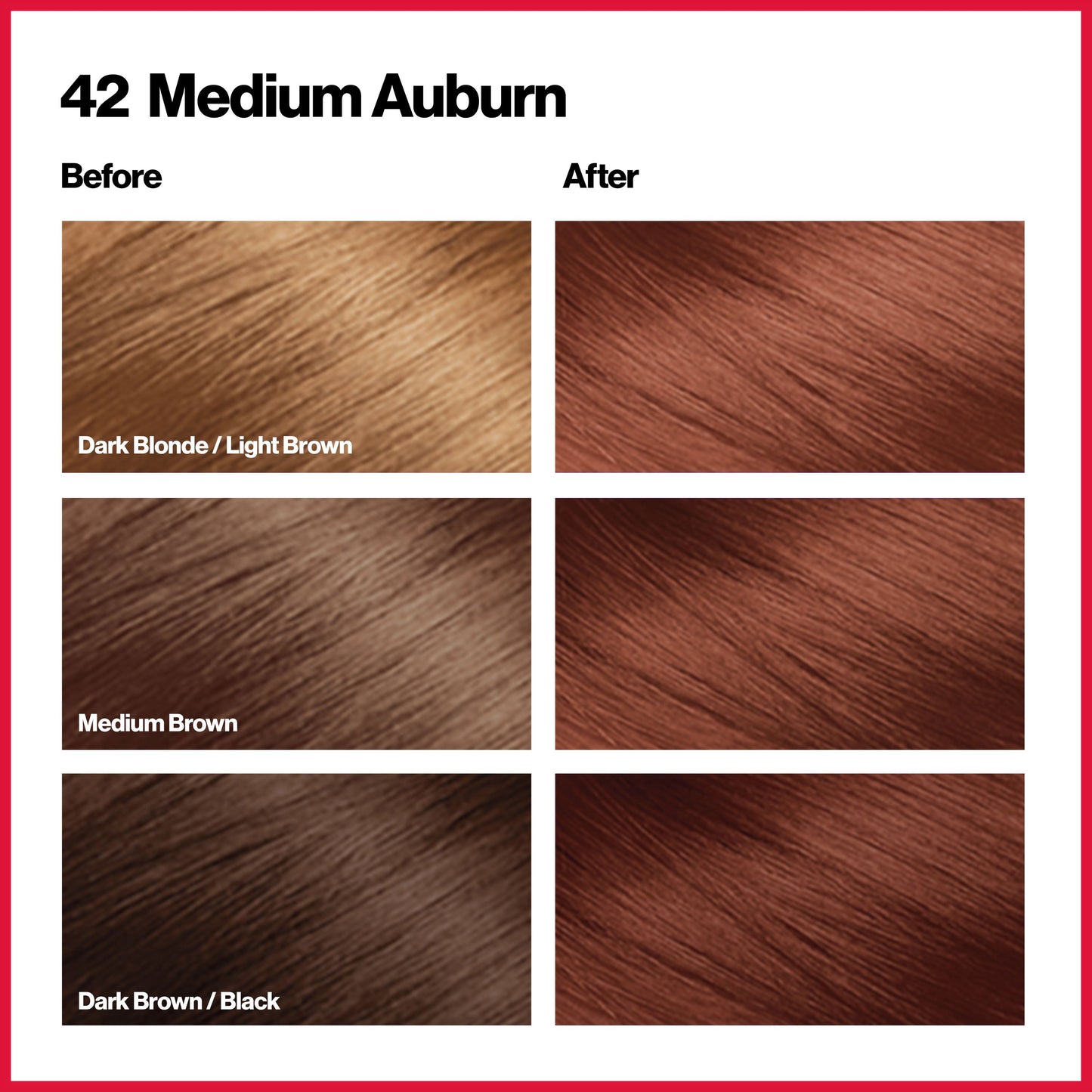 Revlon ColorSilk Hair Color - 42 Medium Auburn